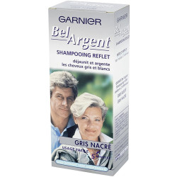 Garnier - Shampoing Reflet Déjaunissant GRIS NACRÉ - 40Ml