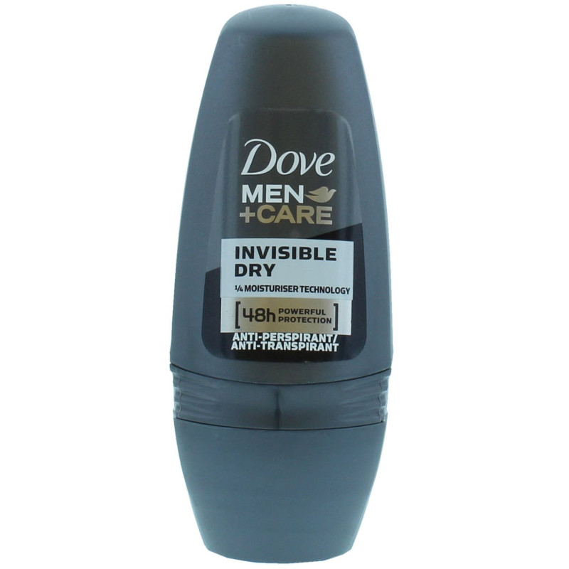Dove - Déodorant Anti-Transpirant MEN+CARE Invisible Dry 50ml