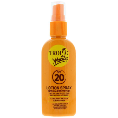 Malibu - Lotion Spray SPF20 - Tropic By Malibu 100ml