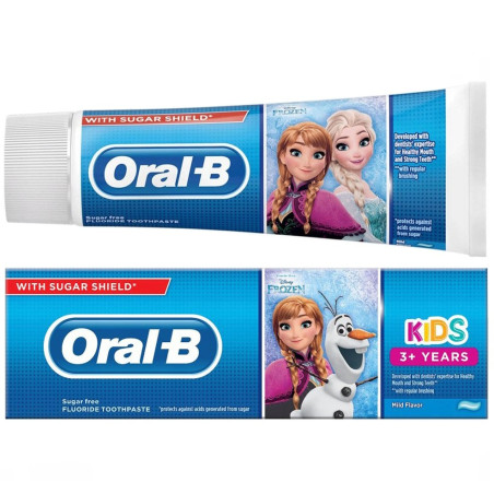 Oral-B - Tandpasta Kinderen 3 jaar Assortiment 75ml