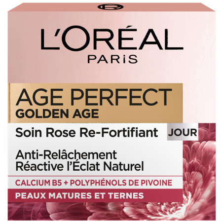 L'Oréal Paris - Crème de Jour Soin Re-Fortifiant AGE PERFECT Golden Age 50ml