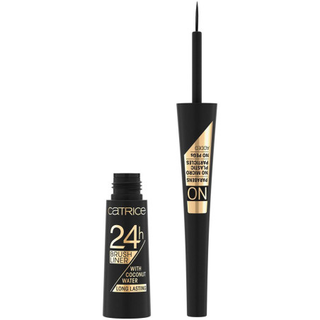Eyeliner Brush Liner 24 H - 10 Utra Black