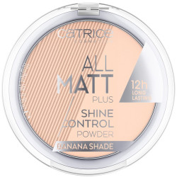 Pudry Matujące All Matt Plus Shine Control  - 02 Banana Bright