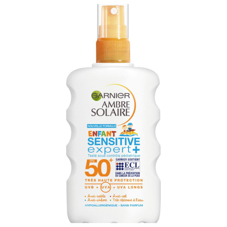 Spray Solaire Enfant Ambre Solaire Sensitive Expert + SPF 50+