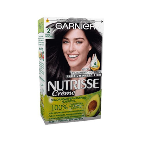 Garnier - Färbung CRÈME NUTRISSE - 2.0 Black Delicat