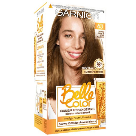 Garnier - Permanente Färbung BELLE COLOR - 63 Natürlich Doré Foné Blond