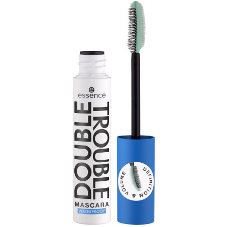 Waterdichte Dubbele Probleem Mascara - Extra Black