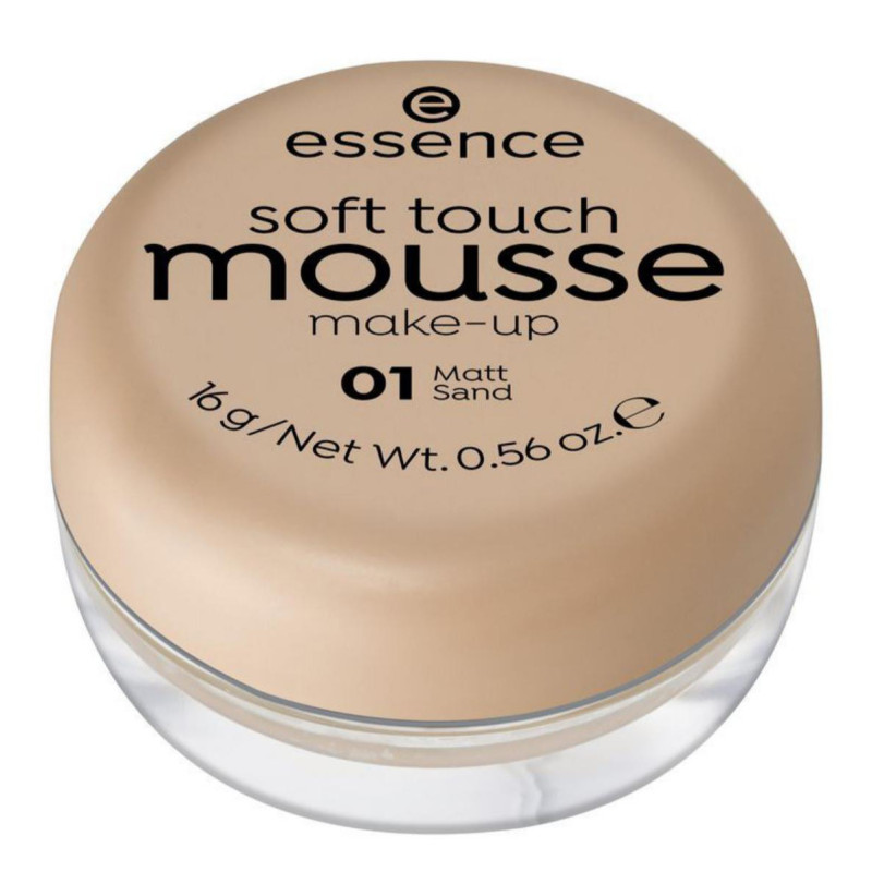 Soft Touch Mousse Foundation Make-up - 01 Matt Sand