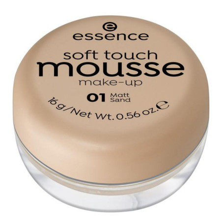 Fond de Teint Mousse Soft Touch Mousse Make-up - 01 Matt Sand