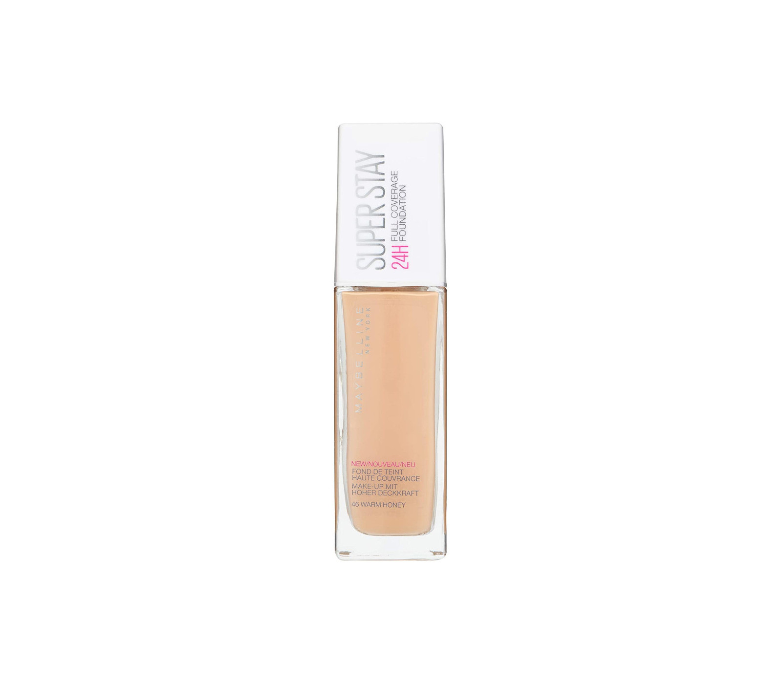 Maybelline Superstay Full Coverage Foundation ref 46-warm Honey