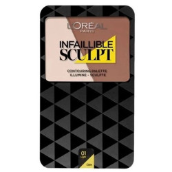 L'ORÉAL – INFAILLIBLE SCULPT Contouring Palette – 01 – Klar