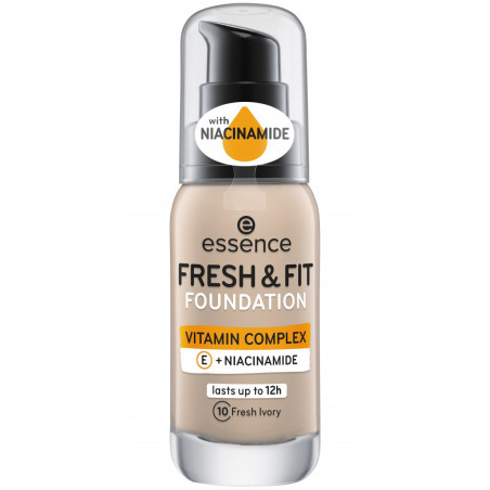 Podkład Fresh & Fit z Kompleksem Witamin - 10 Fresh Ivory