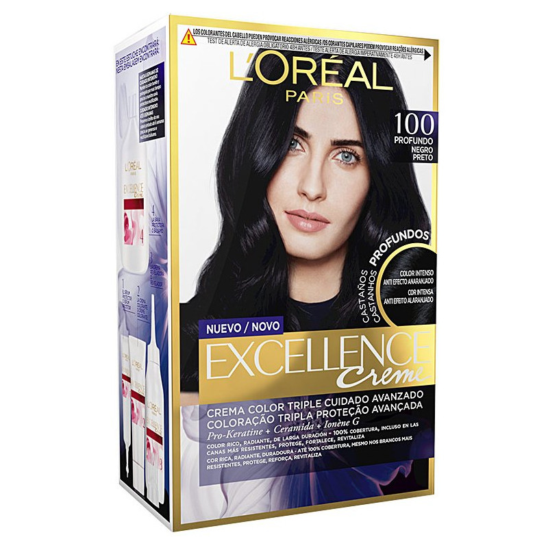 L'Oréal Paris - Coloration Excellence - 100 True Black
