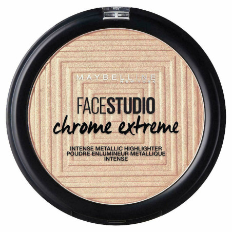 Face Studio Chrome Metaliczny Puder Rozświetlający  - 300 Sandstone Shimmer