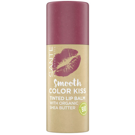 Smooth Color Kiss Lip Balm  - 02 Soft Red