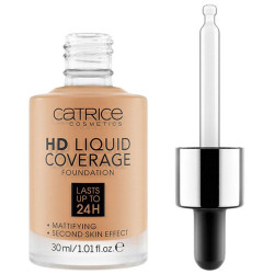 HD Coverage Foundation - 46 Camel Beige - Catrice