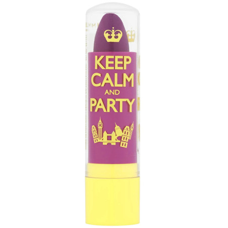 Keep Calm & Party Lip Balm  - 50 Violet Blush