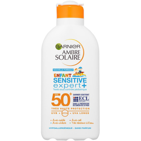 Sonnenmilch für Kinder Sensitive Expert + SPF50+ - Garnier