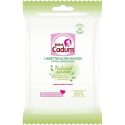 Naturalne chusteczki Caresse Ultra Soft - Cadum