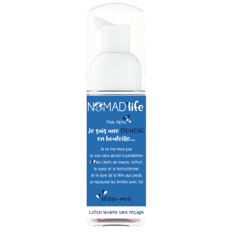 No-Rinse Cleansing Lotion for Men Use Me! - Nomad'Life