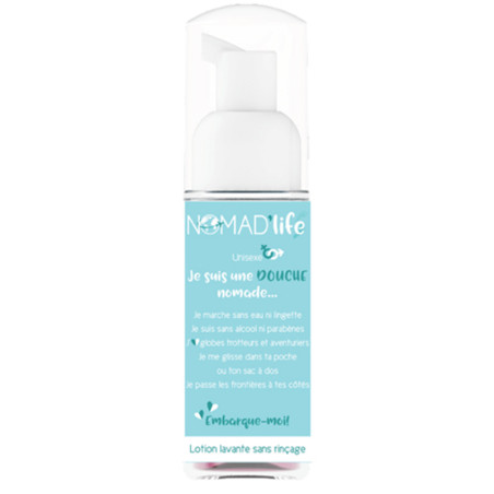 Non-Rinse Unisex Cleansing Lotion Embarque-Moi! - Nomad'Life