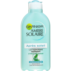 Leche Hidratante Calmante After Sun Ambre Solaire - Aloe Vera - Garnier