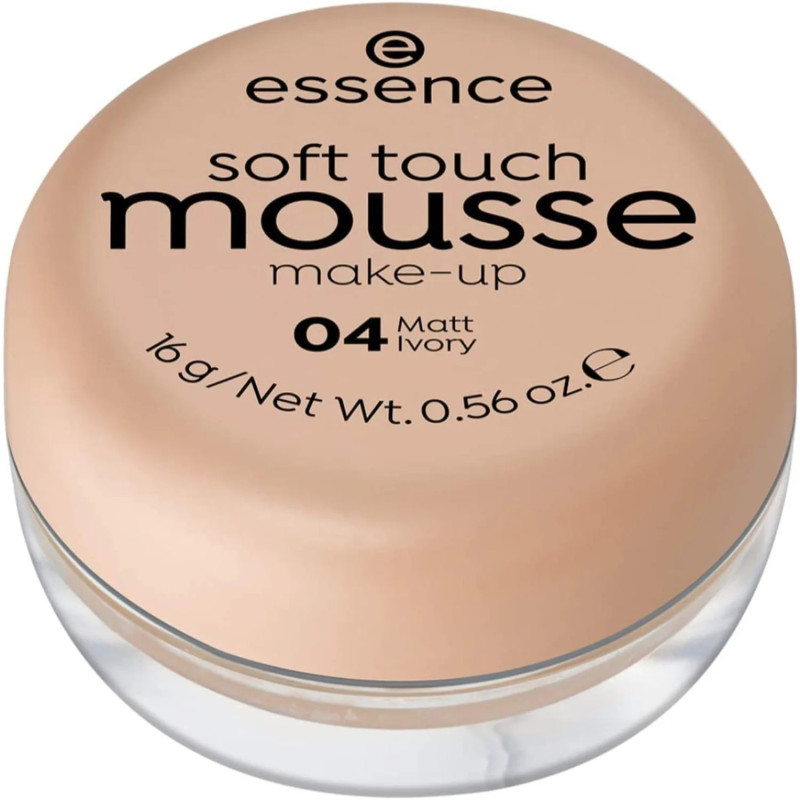 Fond de Teint Mousse Soft Touch Mousse Make-up - 04 Matt Ivory