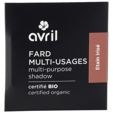 Fard Multi-Usages Certifié Bio - Avril - Etain Irisé
