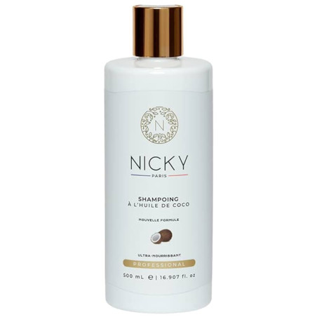 Shampoing à l'huile de Coco 500ml - Nicky Paris