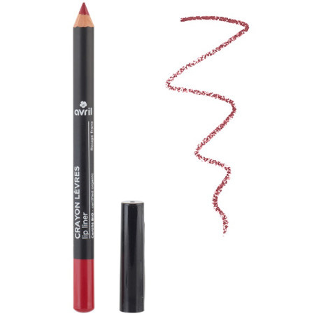 Organic Certified Lip Liner Pencil - Rouge Franc