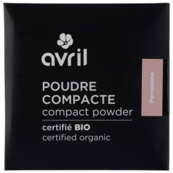 Zertifiziertes Bio-Kompaktpuder Avril - Porcelaine