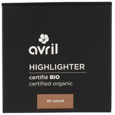 Certified Organic Highlighter Avril - Or Cuivré