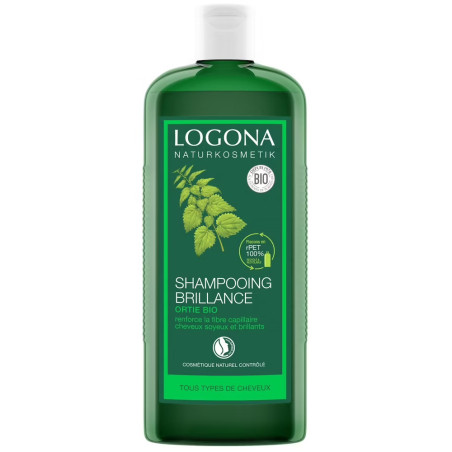 Shampoing Brillance à l'Ortie Bio 250ml - Logona