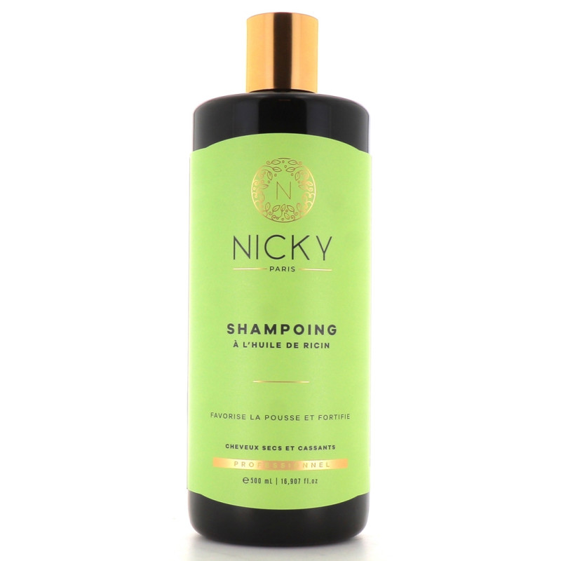 Shampoing à l'Huile de Ricin 500ml- Nicky Paris