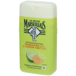 Shower Gel Extra Doux - Organic Mandarin & Lime 250ml  - Le Petit Marseillais