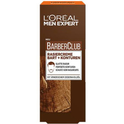 Shaving Cream Beard + Contours Barber Club Men Expert 150ml  - L'Oréal Paris