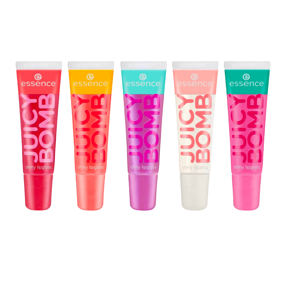 Lot de 5 Gloss à Lèvres Juicy Bomb Shiny Lipgloss - 101/102/103/104/105