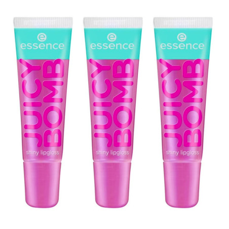 Lot de 3 Gloss à Lèvres Juicy Bomb Shiny Lipgloss - 105 Bouncy Bubblegum