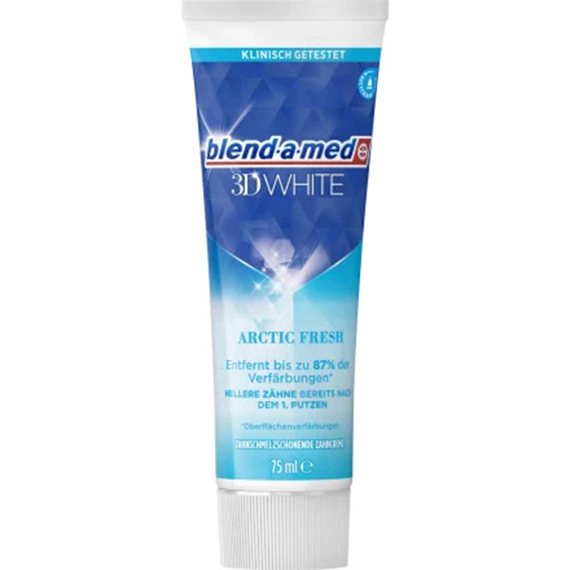 Toothpaste 3D White Arctic Fresh 75 ml - Blend-a-med