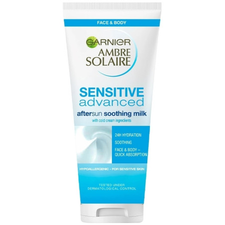 Nach-Sonnenmilch für Gesicht und Körper Sensitive Advanced - Garnier