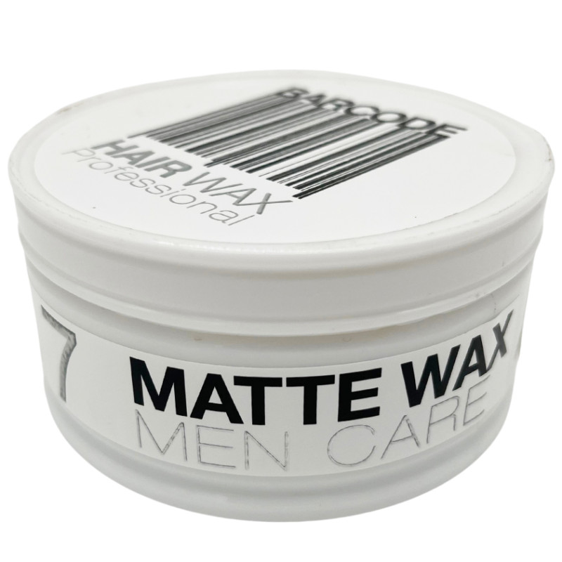Matte Wax Styling Wax - Strong Control 150ml - Barcode