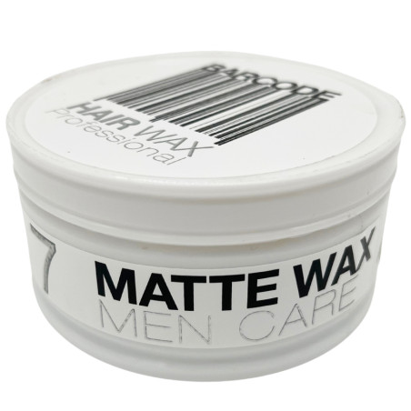 Cire Coiffante Matte Wax - Strong Control 150ml- Barcode