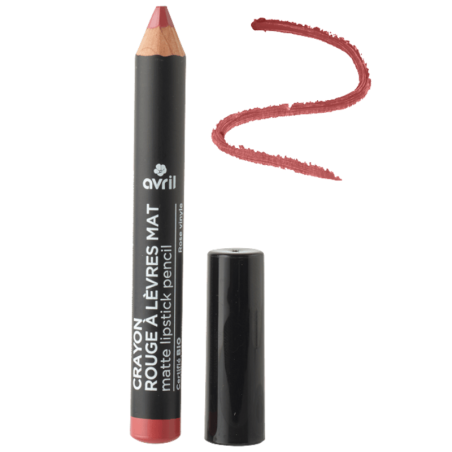 Crayon Rouge à Lèvres Mat Certifié Bio - Rose Vinyle