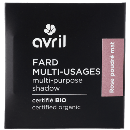 Fard Multi-Usages Certifié Bio - Rose Poudré Mat