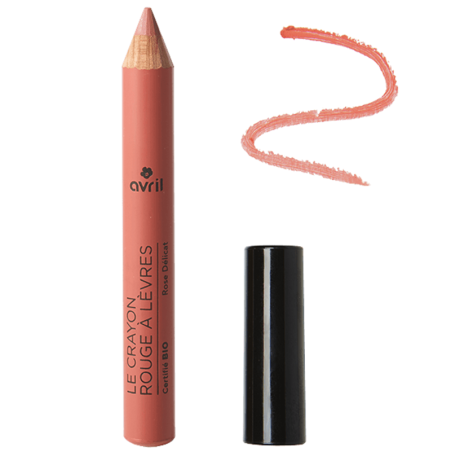 Certified Organic Lip Liner Pencil - Rose Delicat
