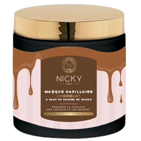 Chocolate Hair Mask with Cocoa Butter Base - Nicky Paris