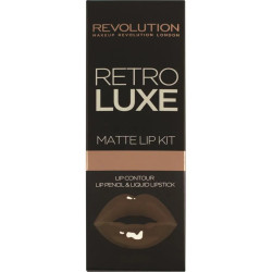 Matowy zestaw do ust Retro Luxe - Revolution