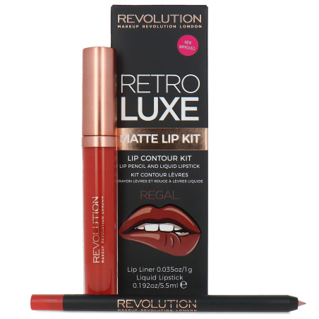 Matte Retro Luxe Lip Kit - Glory