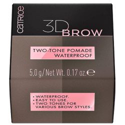 Gekleurde 3D Brow Two-Tone Waterproof Wenkbrauwcrème - 20 Medium To Dark