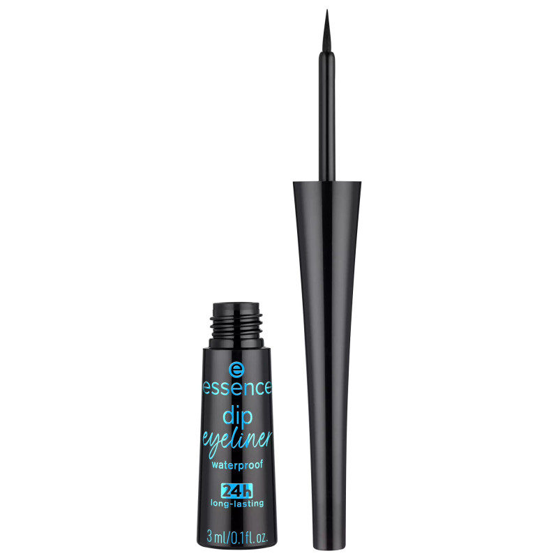 Eyeliner w Płynie Waterproof 24h 01 Black